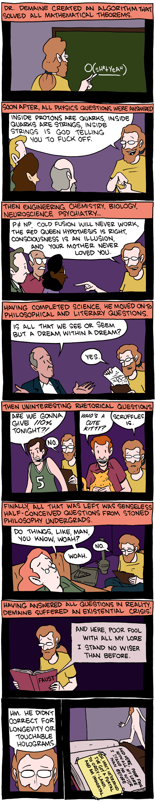 Saturday Morning Breakfast Cereal 14.8.2010