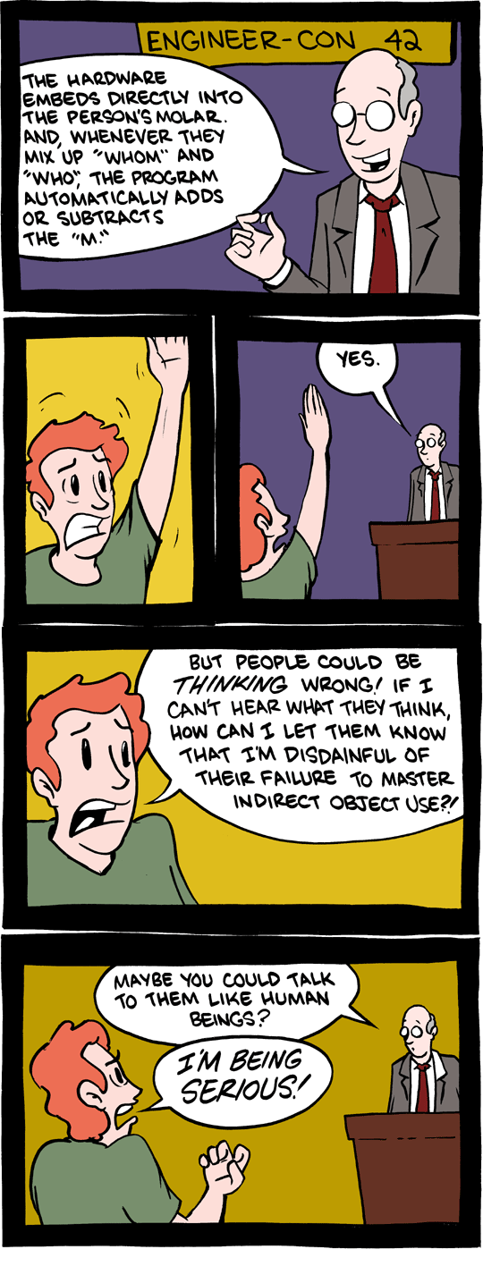 Saturday Morning Breakfast Cereal 11.1.2011