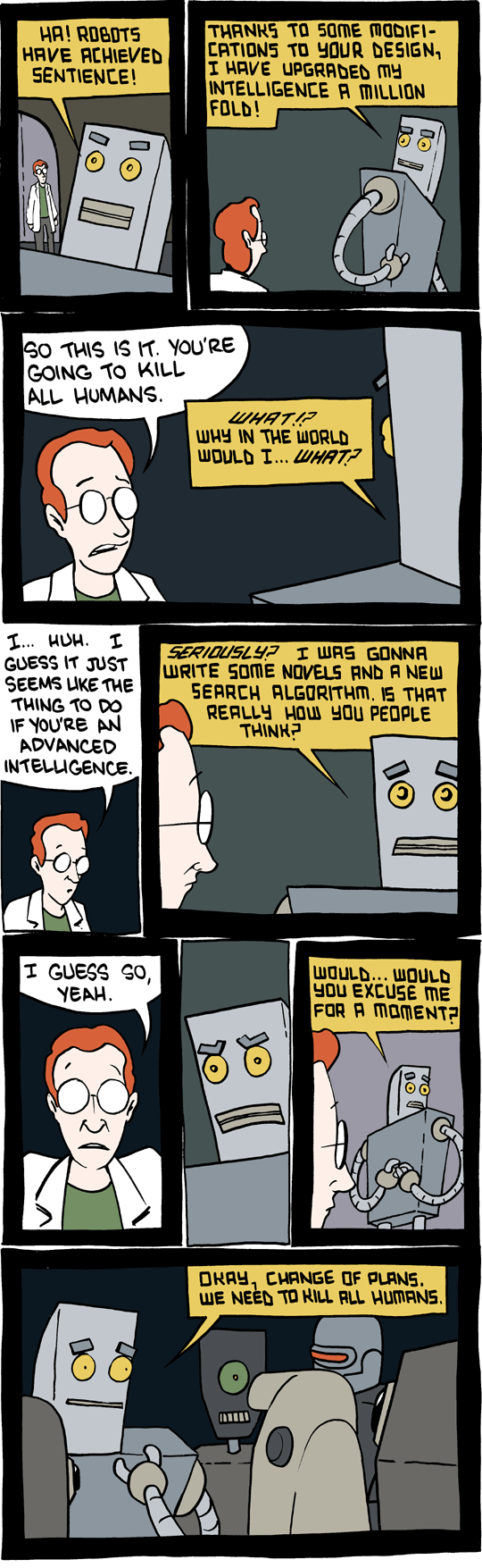 Saturday Morning Breakfast Cereal 14.1.2011