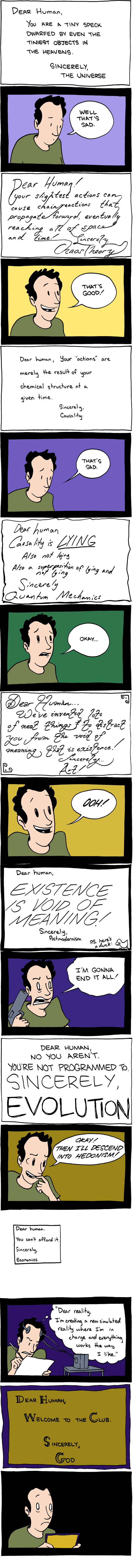 Saturday Morning Breakfast Cereal 23.4.2011