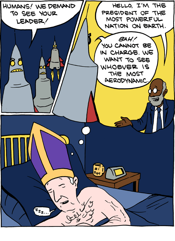 Saturday Morning Breakfast Cereal 27.3.2012