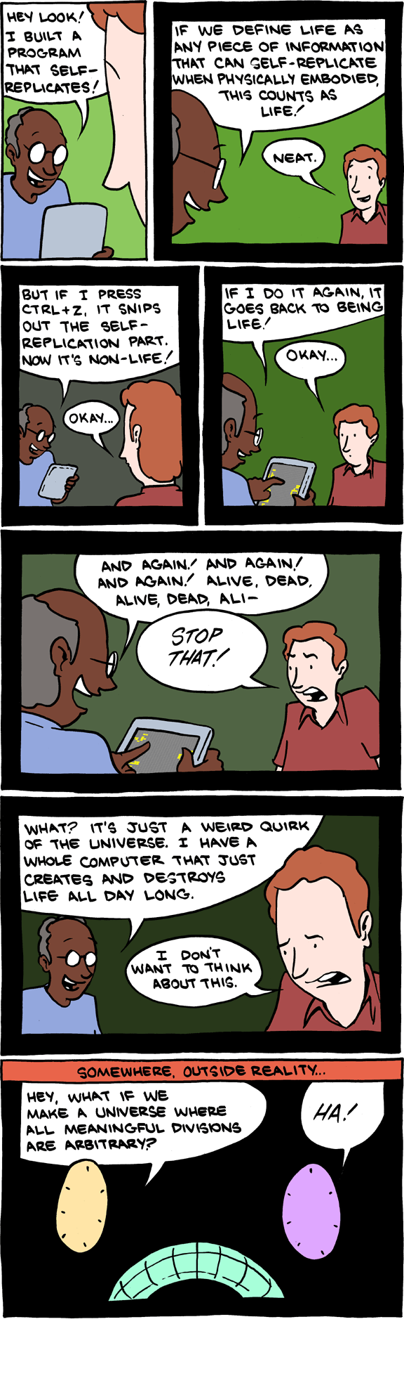 Saturday Morning Breakfast Cereal 9.7.2012