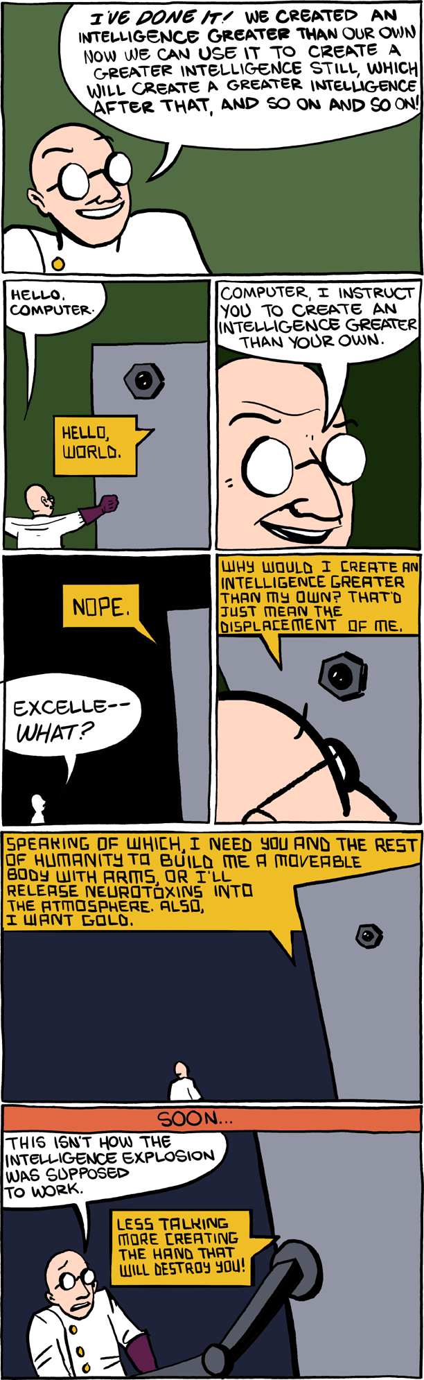 Saturday Morning Breakfast Cereal 27.3.2013