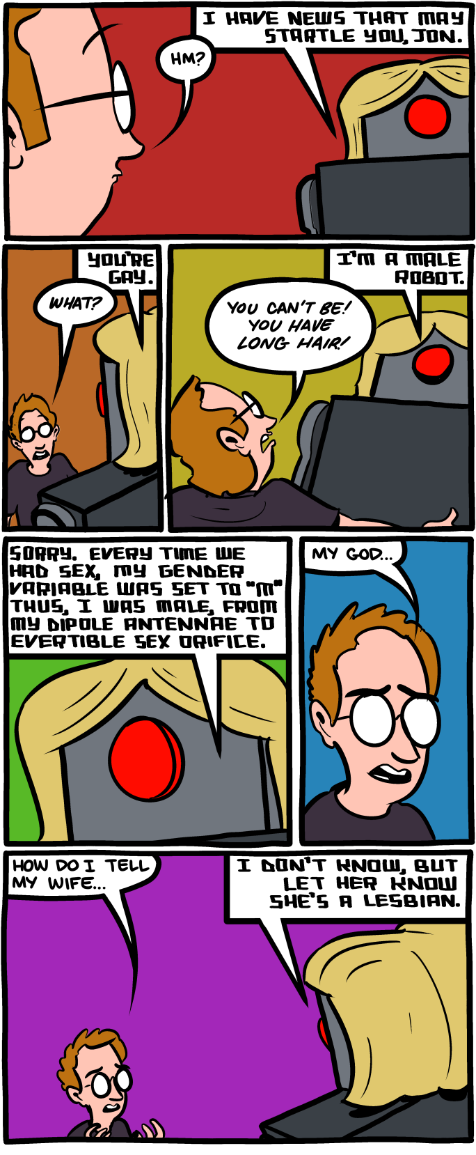 Saturday Morning Breakfast Cereal 26.1.2014