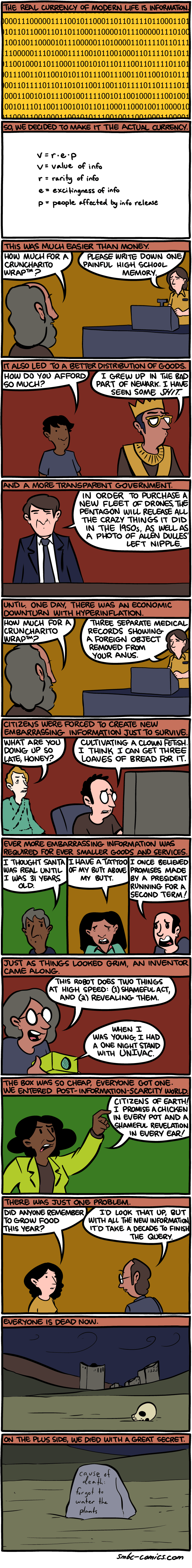 Saturday Morning Breakfast Cereal 26.10.2014