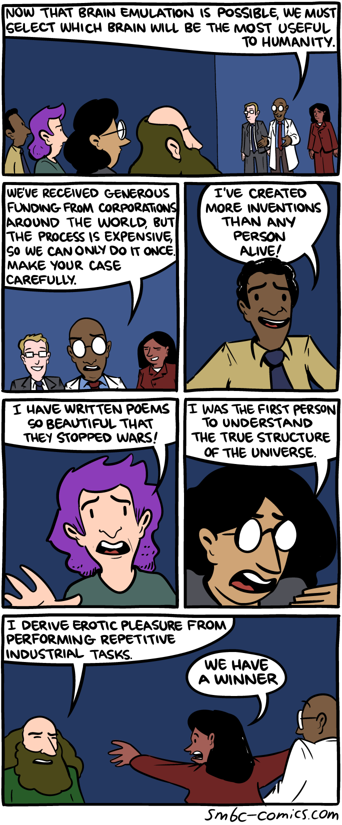 Saturday Morning Breakfast Cereal 19.1.2015