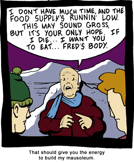 Saturday Morning Breakfast Cereal 24.1.2006