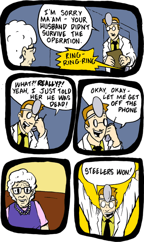 Saturday Morning Breakfast Cereal 24.4.2006