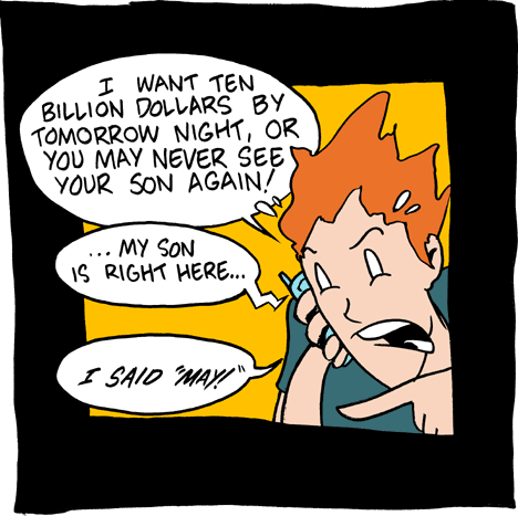 Saturday Morning Breakfast Cereal 1.8.2007