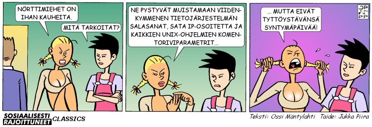 Sosiaalisesti rajoittuneet 23.3.2005