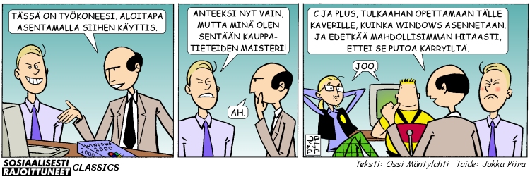 Sosiaalisesti rajoittuneet 7.4.2005