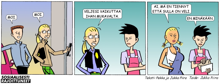 Sosiaalisesti rajoittuneet 14.3.2001