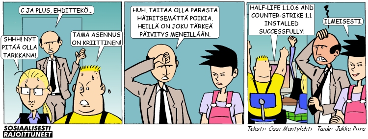 Sosiaalisesti rajoittuneet 20.3.2001