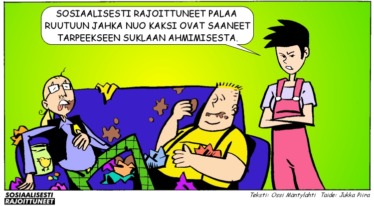 Sosiaalisesti rajoittuneet 13.4.2001