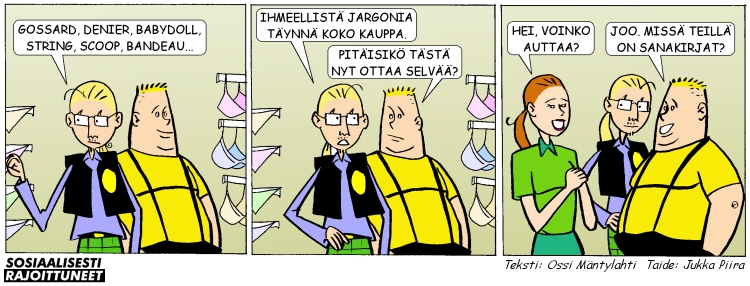 Sosiaalisesti rajoittuneet 18.4.2001