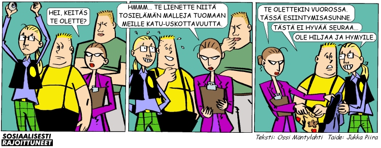 Sosiaalisesti rajoittuneet 26.4.2001