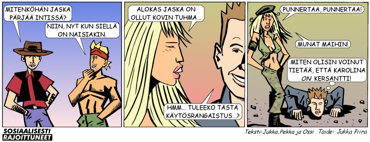 Sosiaalisesti rajoittuneet 23.7.2001