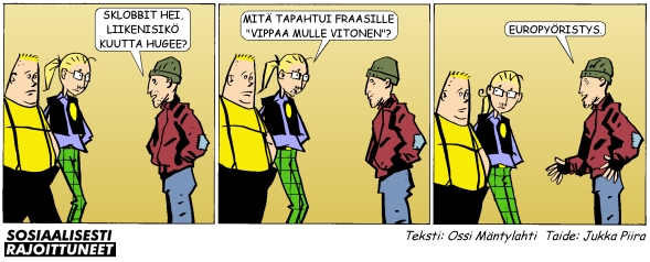 Sosiaalisesti rajoittuneet 9.8.2001