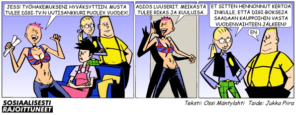 Sosiaalisesti rajoittuneet 27.8.2001