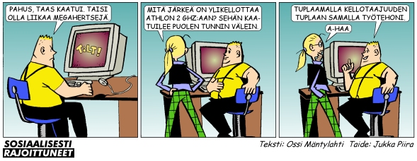 Sosiaalisesti rajoittuneet 26.9.2001