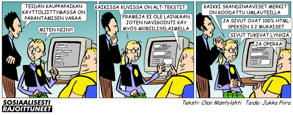 Sosiaalisesti rajoittuneet 12.11.2001