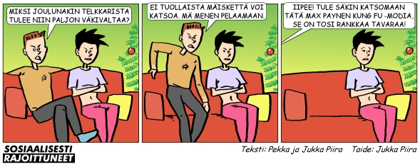 Sosiaalisesti rajoittuneet 24.12.2001