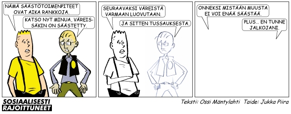 Sosiaalisesti rajoittuneet 16.1.2002