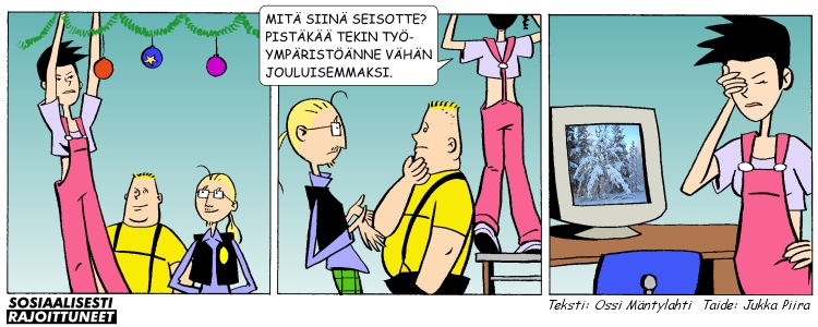 Sosiaalisesti rajoittuneet 1.12.2000