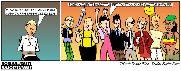 Sosiaalisesti rajoittuneet 25.9.2002