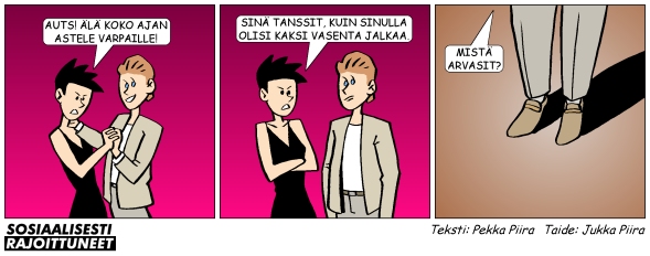 Sosiaalisesti rajoittuneet 2.10.2002