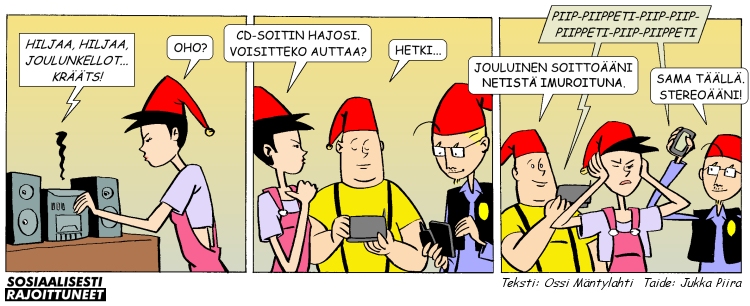 Sosiaalisesti rajoittuneet 11.12.2000