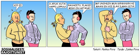 Sosiaalisesti rajoittuneet 10.1.2003