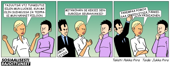 Sosiaalisesti rajoittuneet 30.1.2003