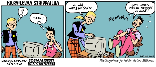 Sosiaalisesti rajoittuneet 10.2.2003