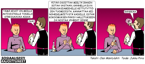 Sosiaalisesti rajoittuneet 12.2.2003