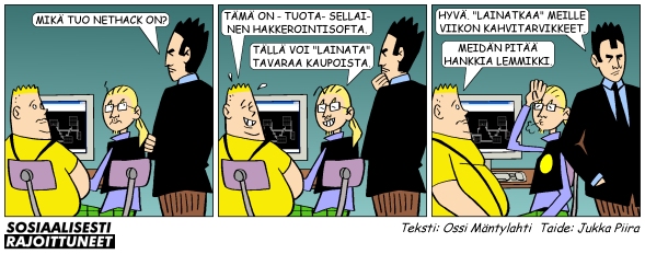 Sosiaalisesti rajoittuneet 8.3.2003