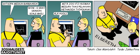 Sosiaalisesti rajoittuneet 9.3.2003