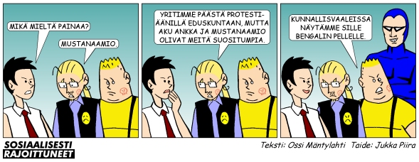 Sosiaalisesti rajoittuneet 14.3.2003