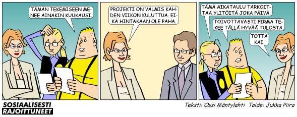 Sosiaalisesti rajoittuneet 15.3.2003