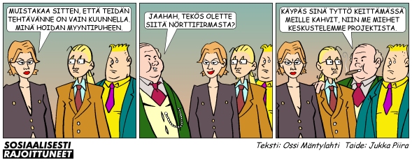 Sosiaalisesti rajoittuneet 16.3.2003