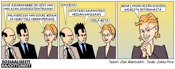 Sosiaalisesti rajoittuneet 22.3.2003