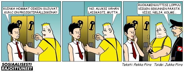 Sosiaalisesti rajoittuneet 8.4.2003