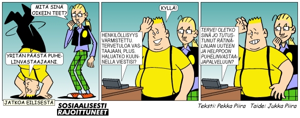 Sosiaalisesti rajoittuneet 4.7.2003