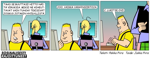 Sosiaalisesti rajoittuneet 18.8.2003