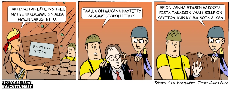 Sosiaalisesti rajoittuneet 16.1.2001