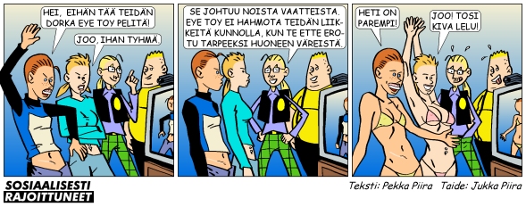 Sosiaalisesti rajoittuneet 16.11.2003