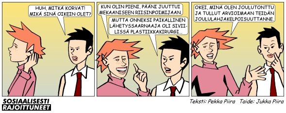 Sosiaalisesti rajoittuneet 8.12.2003