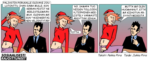 Sosiaalisesti rajoittuneet 11.12.2003