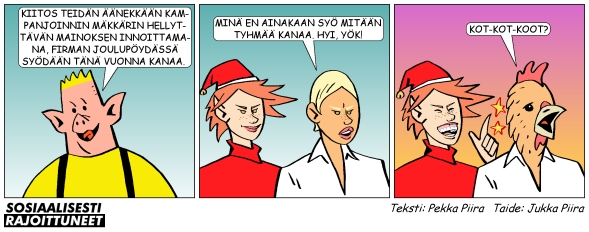 Sosiaalisesti rajoittuneet 13.12.2003