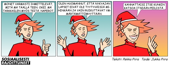 Sosiaalisesti rajoittuneet 15.12.2003